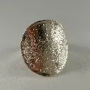 Bague 1 Franc courbé argent  