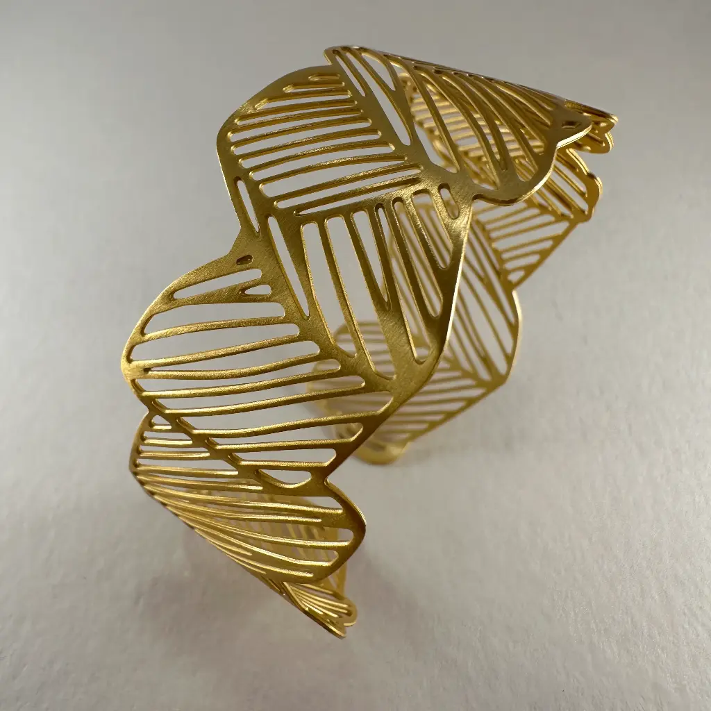 Bracelet manchette - Lumière d'été 