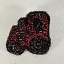Enya création broche Tracteur