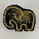 Enya création broche Elephant or