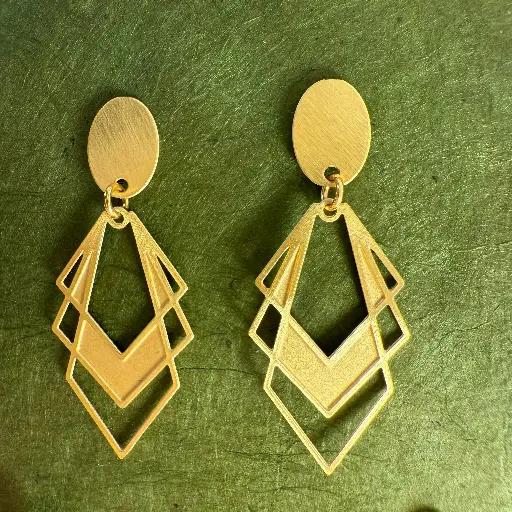 [AR00234] Bo court art déco or