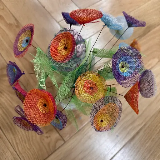 Composition Fleurs vase - Création